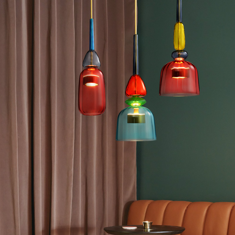 Nordic Simple Chandelier Cafe, Bar, Tea House, Bar, Small Lamp, Modern Point, Passage, Bedroom, Bedside Chandelier