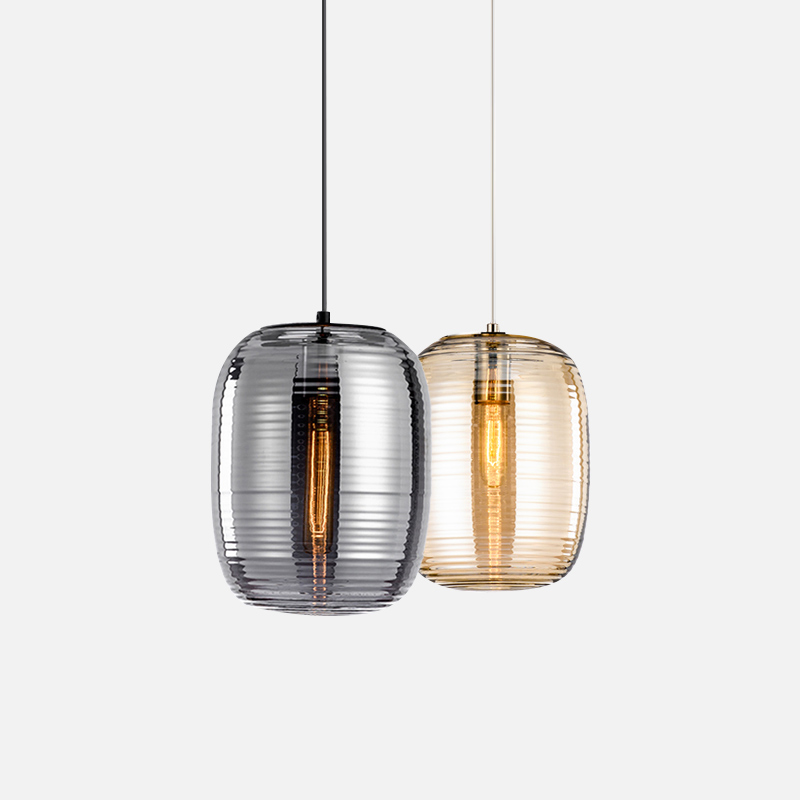 Simple modern creative dining room glass art small chandelier designer Nordic living room bedroom bedside Chandelier