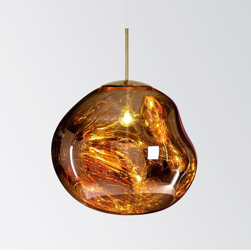 Simple Creative Design of Post-modern Nordic Restaurant Bar Lava Chandelier Single Head Chandelier in Bedroom Cafe Exhibition Hall