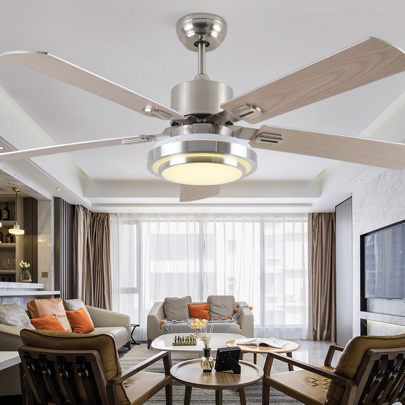 Modern Simple Fan Lights with Fan Suspender Lights Restaurant Suspender Lights Living Room Bedroom Household