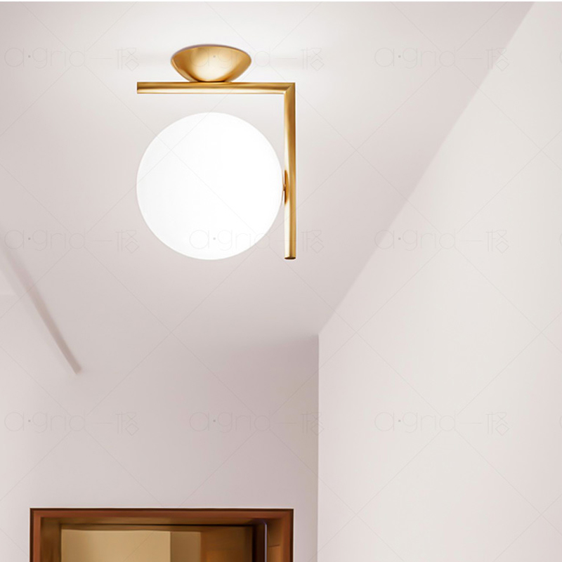 Nordic wall lamp postmodern creative simple home living room background wall aisle stair light bedroom bedside lamp wall lamp