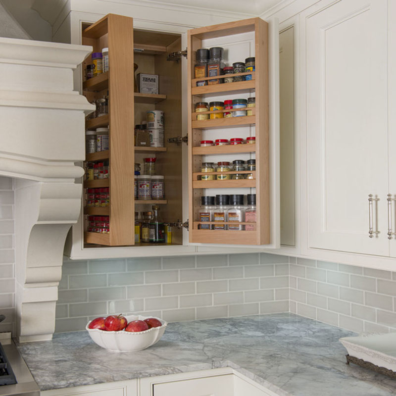 White Shaker solidwood custom design kitchen cabinet for sale