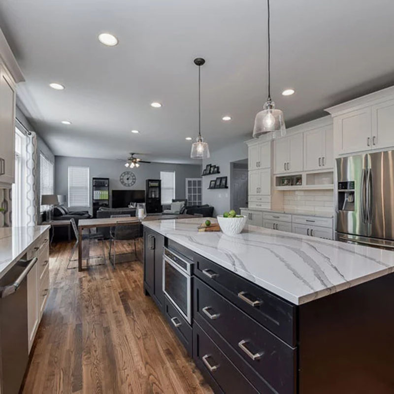 Latest kitchen designs modern white shaker kitchen cabinets