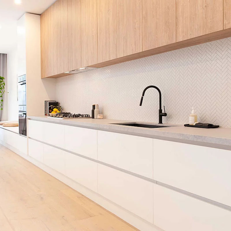 New modern kitchen design lacquer kitchen cabinet for sale