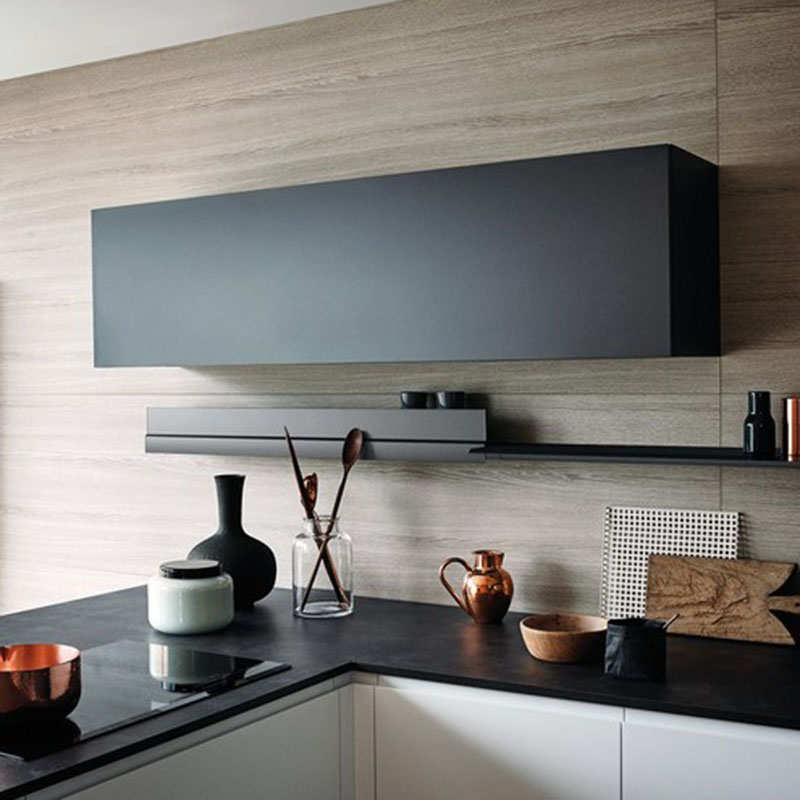 2019 new flat pack 2 pac lacuqer MDF white kitchen cabinet