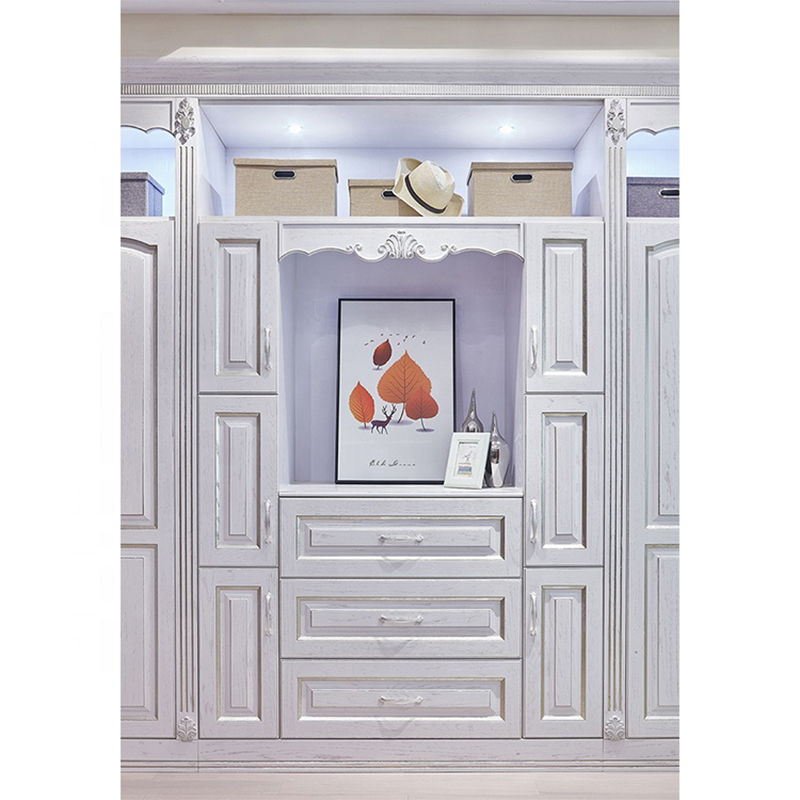 Factory price new design shaker doors solid wood bedroom furniture