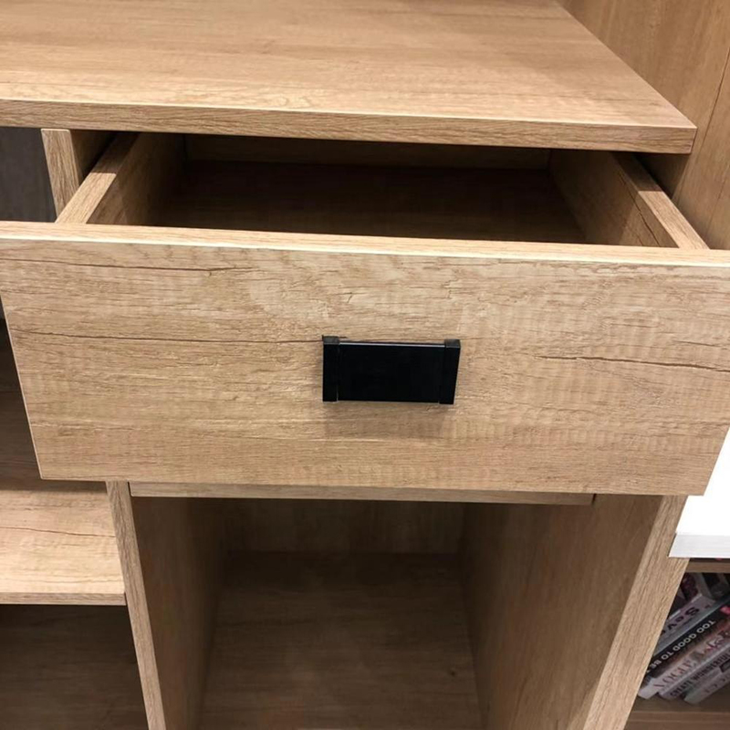 Manufacturer customized new design home storage white wood grain wardrobe closet