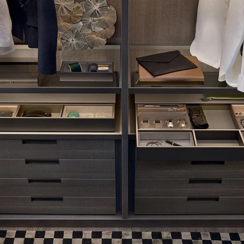 Vermonhouzz Modern Wood Walk in Bedroom Wardrobe Designs for Sale