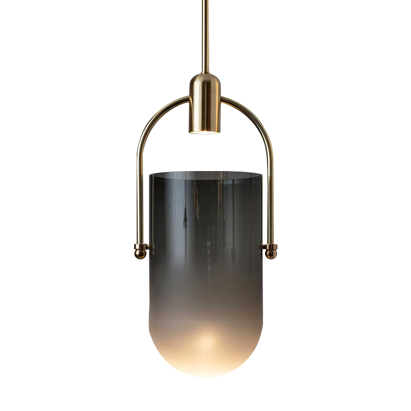 Nordic personality living room dining chandelier post-modern simple Bar Cafe designer bedside aisle bucket Chandelier