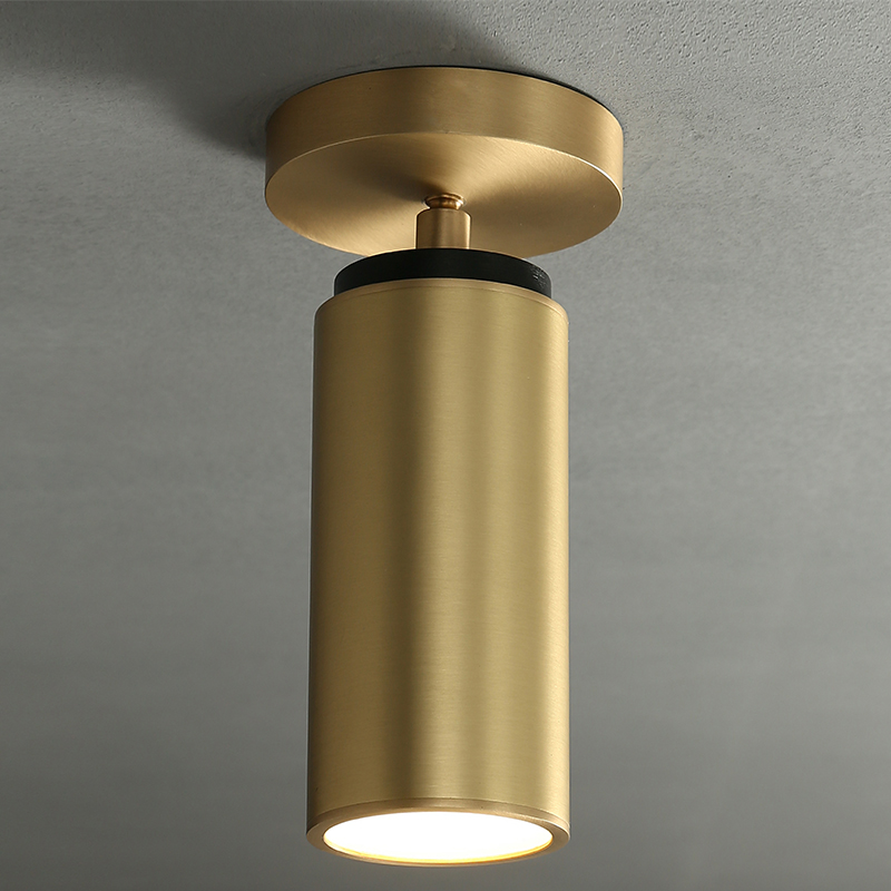 Small spotlights all copper home corridor lights aisle porch lights wall mounted ceiling
