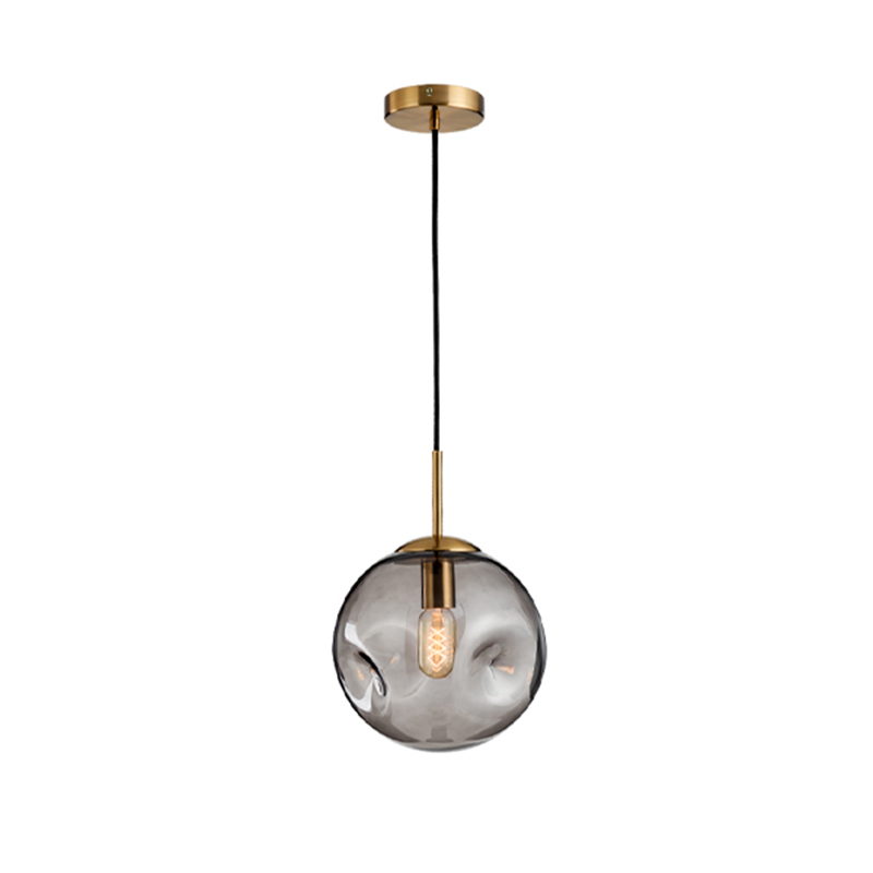 Nordic Minimalist Restaurant Chandelier Designer Luxury Creative Table, Bar Lamp, Bedside Individual Single Head Glass Chandelier