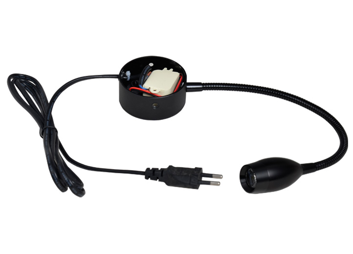 Plug wire hose light