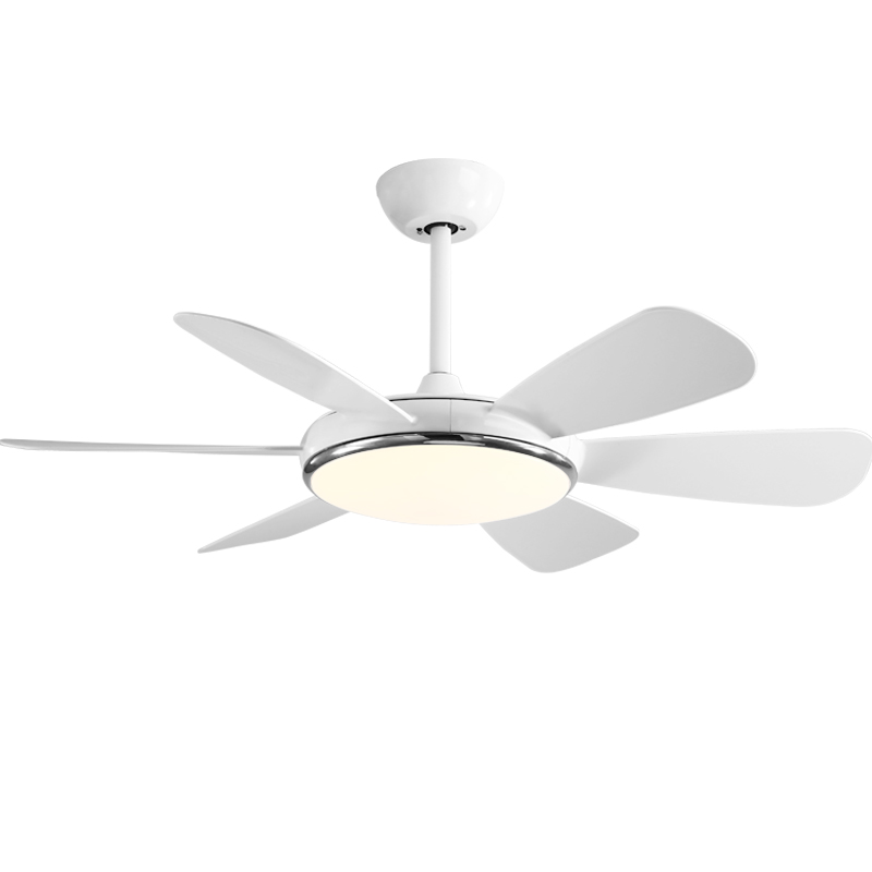 Nordic fan lamp ceiling fan lamp frequency conversion thin modern simple dining room living room Bedroom Household Electric Fan Chandelier