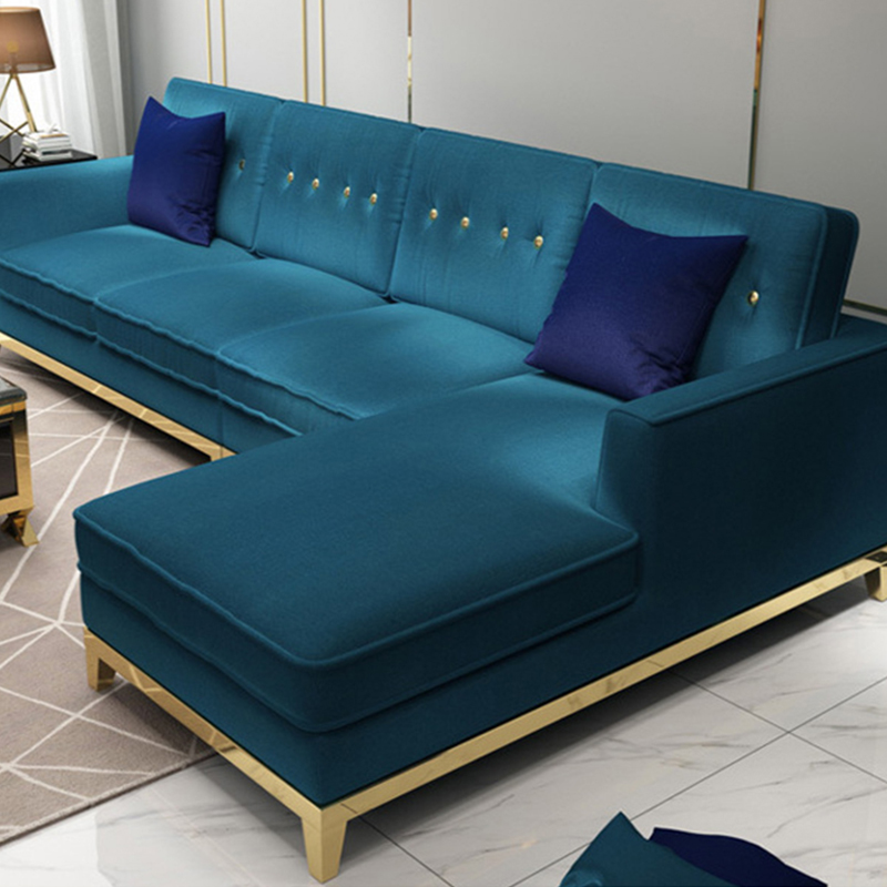 Postmodern Simple Fabric Sofa Combination Living Room Furnishing New Small Household Nordic Furniture Latex Sofa