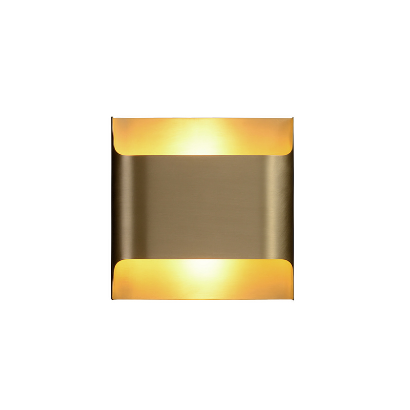 Full copper wall lamp modern style simple wall lamp hotel living room bedroom wall art light