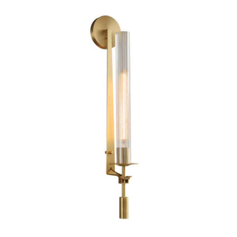 Modern copper wall lamp living room dining room TV background wall lamp