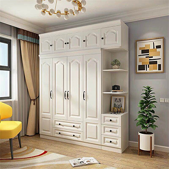 Modern MDF Cheap 3/4/5 Doors wardrobe /cabinet designs for Bedroom