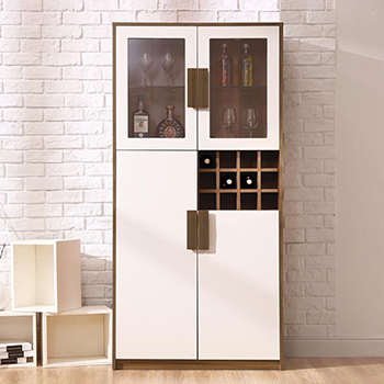 Home bar display wine cabinet bar table set mdf wine cabinet