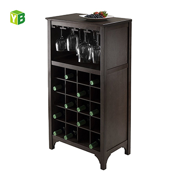 Mdf Simple Style Red White Wine Storage Cabinet