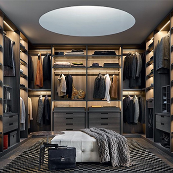 Vermonhouzz Modern Wood Walk in Bedroom Wardrobe Designs for Sale