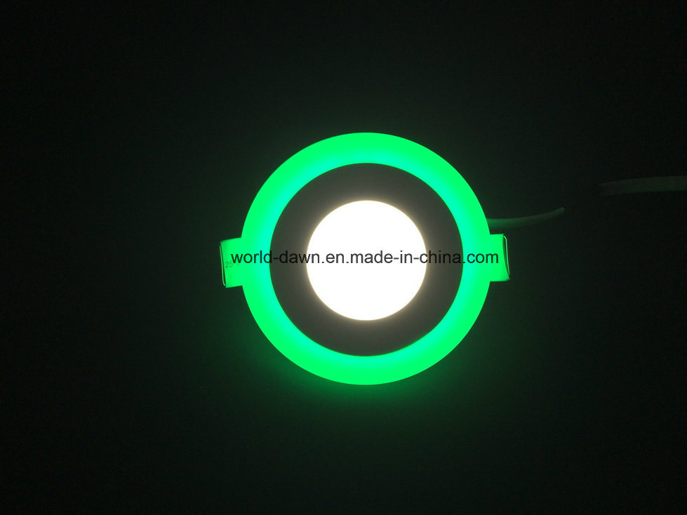 Green Edge 2 Color Panel Downlight LED Panel