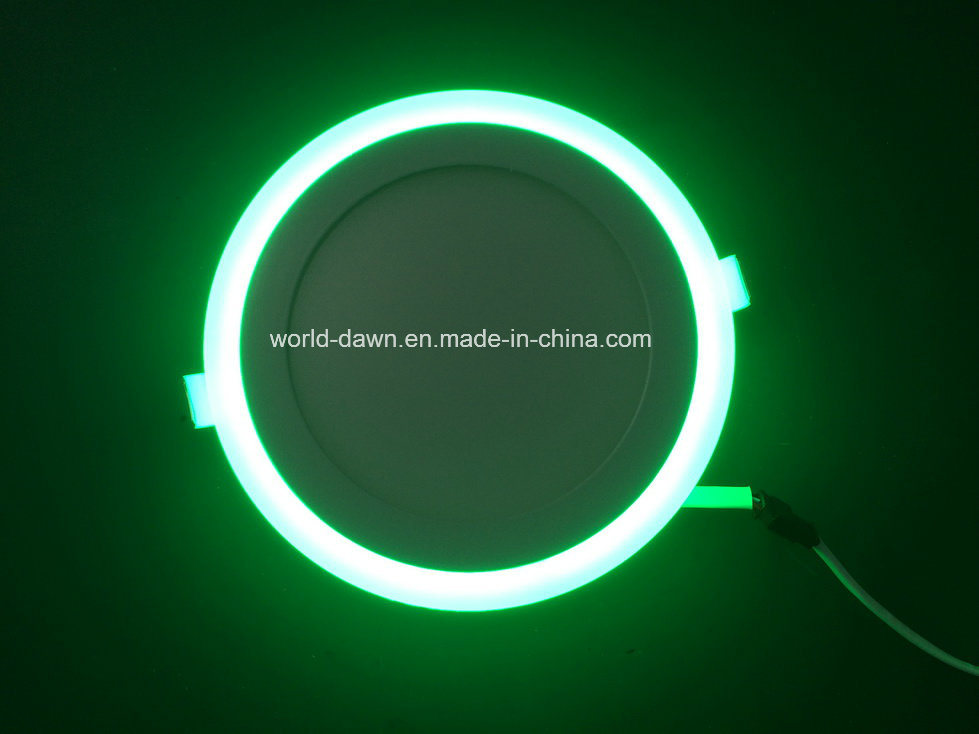 Green Edge 2 Color Panel Downlight LED Panel
