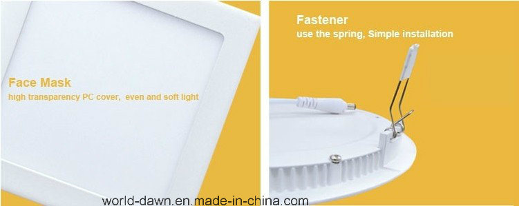 12W Square Super Thin LED Panel (WD-STP02-S-12W)