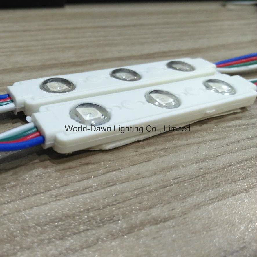 IP65 High Brightness LED Module with CE Approval for SMD5050 3 LEDs