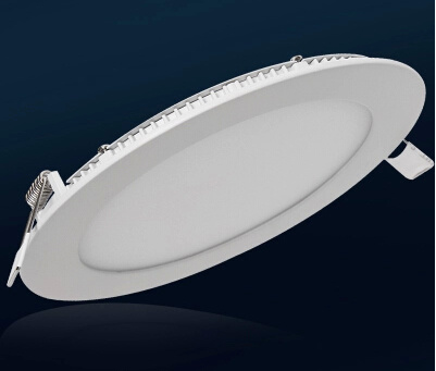 Super Thin 3-24W Recessed Round/Square LED Panel Downlight