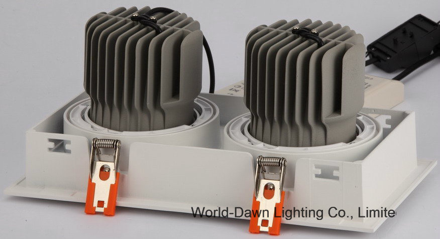 2*15W Recessed COB Ceiling LED Downlight (WD-1032A)
