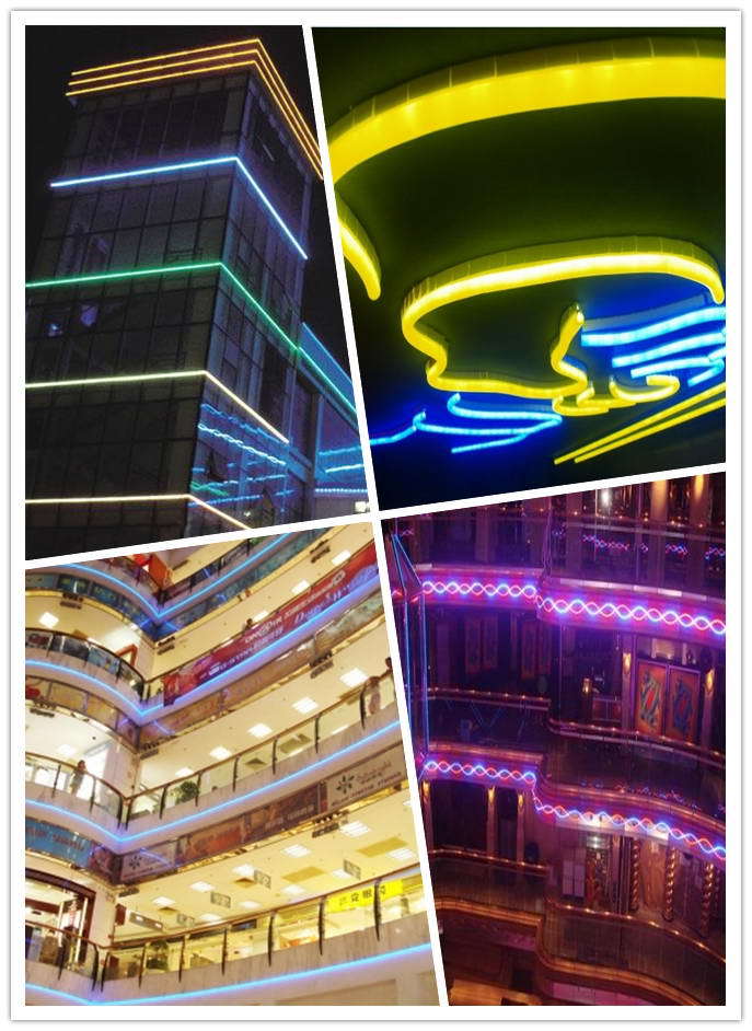 Warm White SMD LED Flexible Rope Light (HVSMD3528-60)