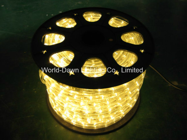 High Voltage 3 Wire LED Flexible Flat DIP Rope Light for Multi Color Get Latest Price