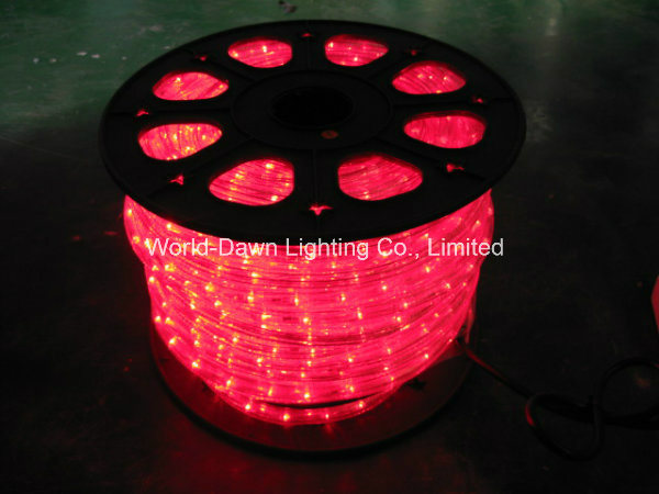 High Voltage 3 Wire LED Flexible Flat DIP Rope Light for Multi Color Get Latest Price