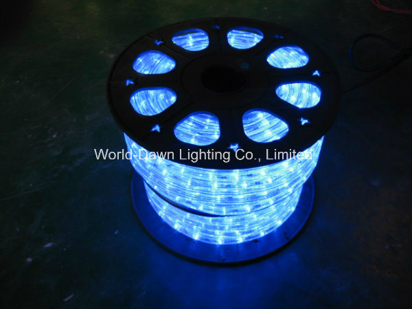 4 Wire LED Flexible Flat DIP Rope Light with Multi-Color
