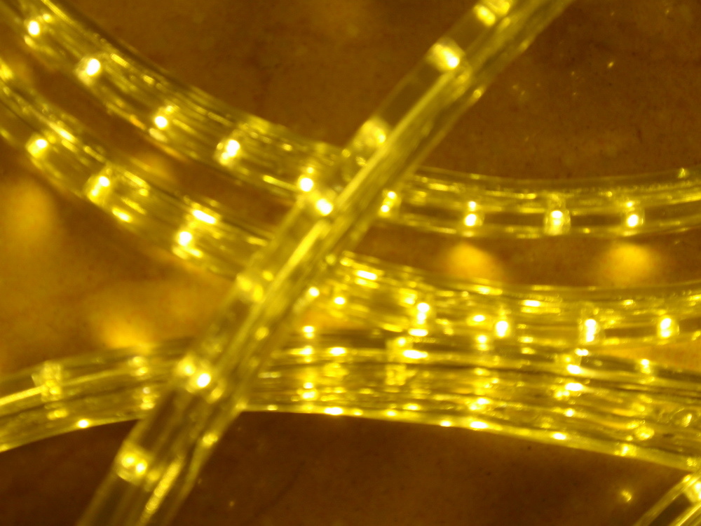 CE EMC LVD RoHS Two Years Warranty LED Flat Rope Light