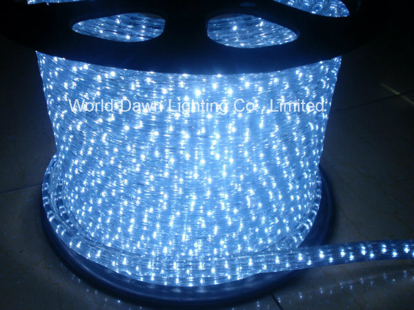 110V 220V LED Flexible Flat and Round DIP Rope Light for Multi Color