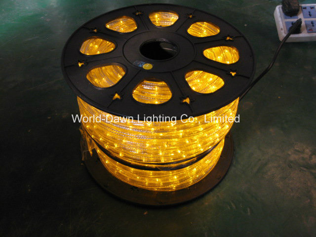 4 Wire LED Flexible Flat DIP Rope Light with Multi-Color