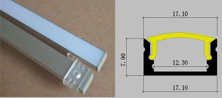Surface Type Aluminium LED Profile