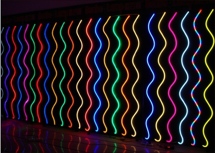 CE EMC LVD RoHS Two Years Warranty, Warm White LED Neon Flex Rope Light (LSN)