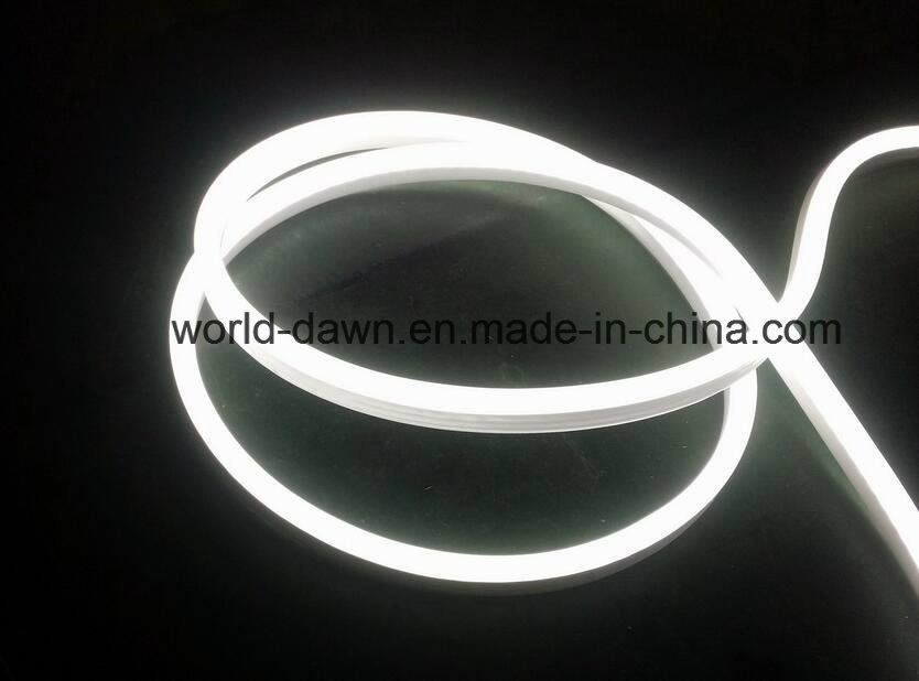 High Lumen White Color LED Flex Neon Rope Light