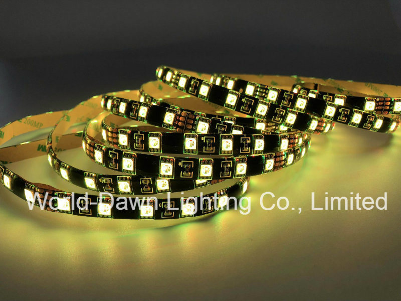 Black PCB High Brightness RGB LED Strip with CE Approval
