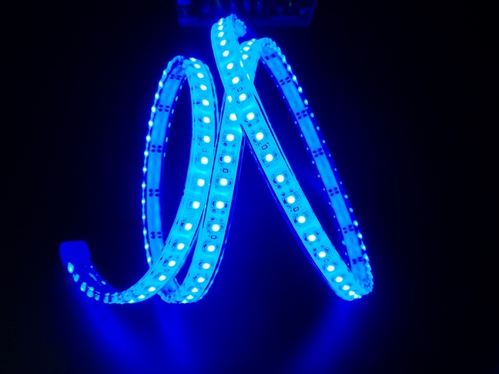 Flexible SMD3528/5050 Blue Color LED Strip Light