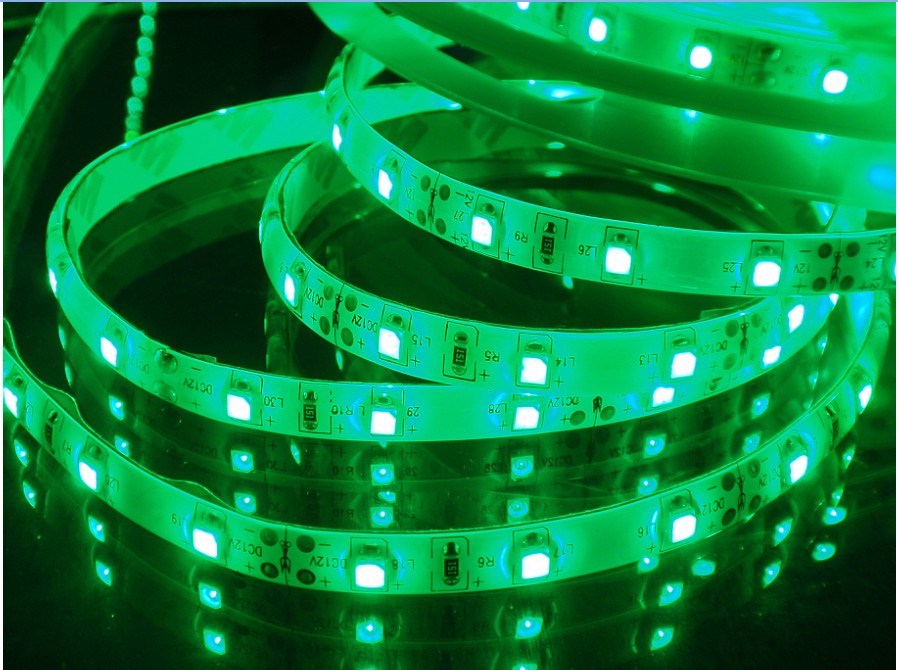 12V 24V Green Color SMD3528 Strip Light