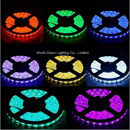 High Brightness Flexible LED Strip with CE Approval for Purple Color (Multi-color) Light