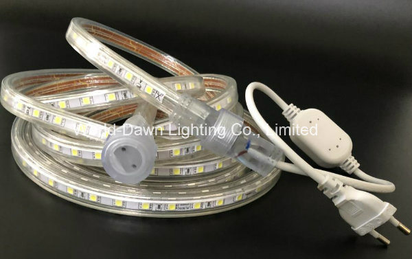 110V 220V High Voltage Rope Light with Waterproof Connector