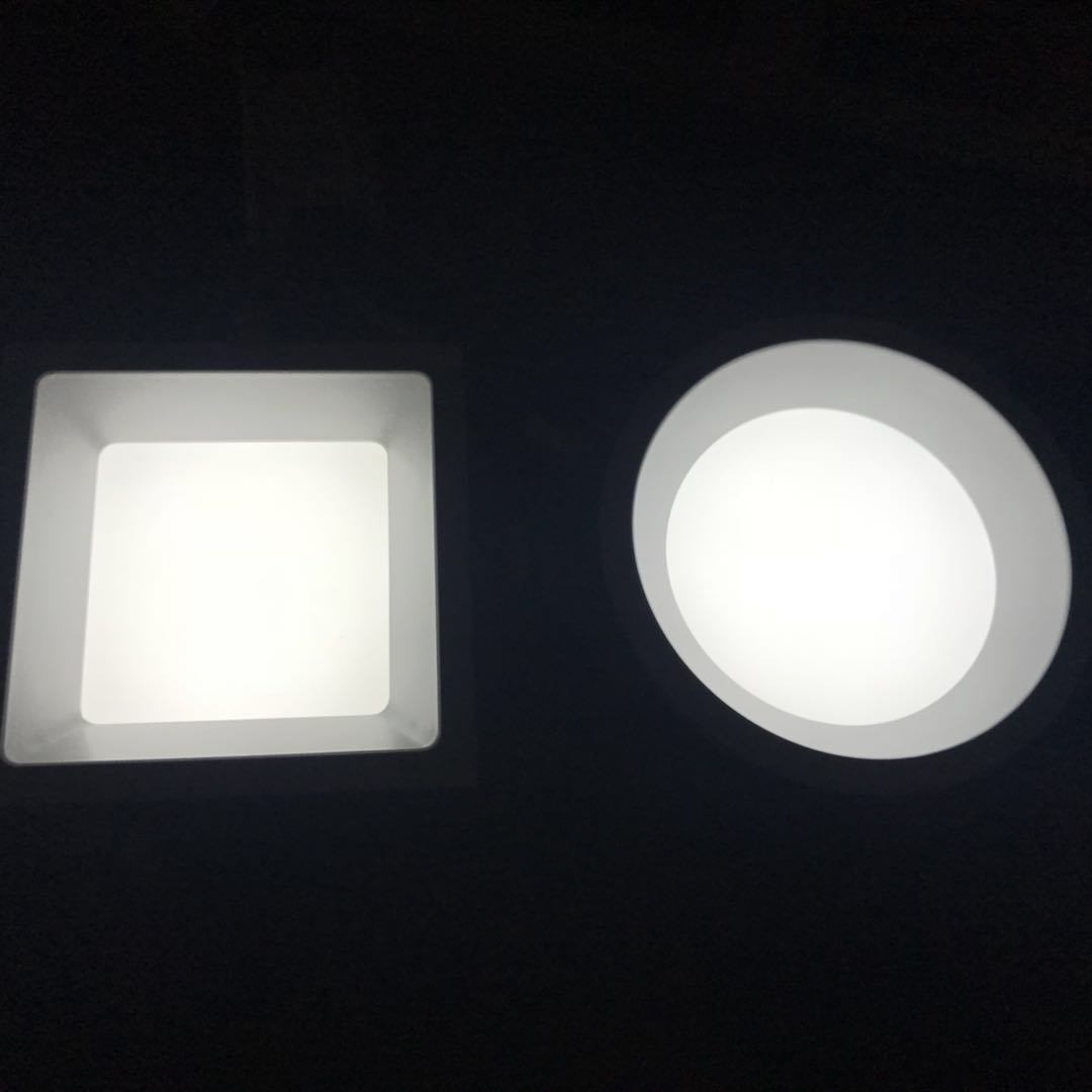 Square Shape Anti-Glare Bottom Emitting Panel Downlight