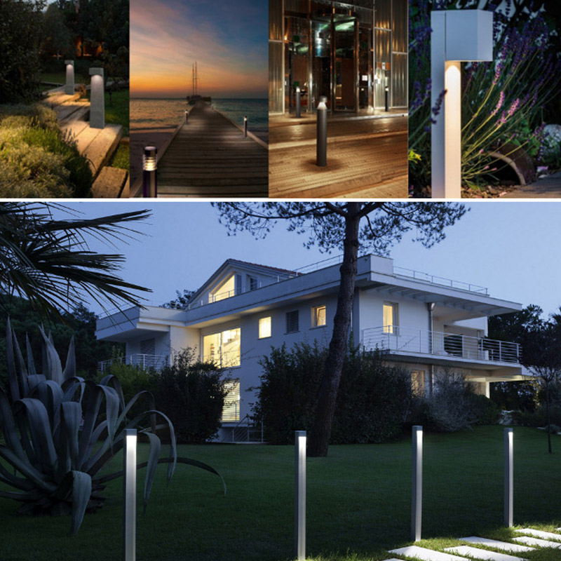 Factory Wholesale Outdoor LED Bollard Light LED Garden Lamp Lawn Light