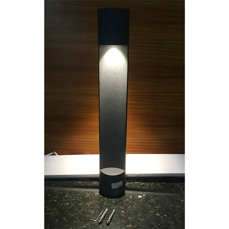 Decorated High Quality Cast Aluminum Outdoor LED Bollard Light