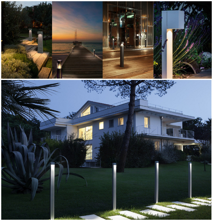 4W Bollard LED Exterior Light