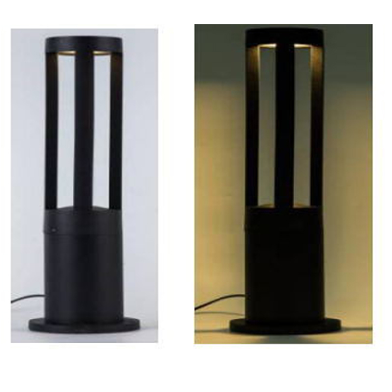 IP65 Aluminum Housing Lawn Bollard Light